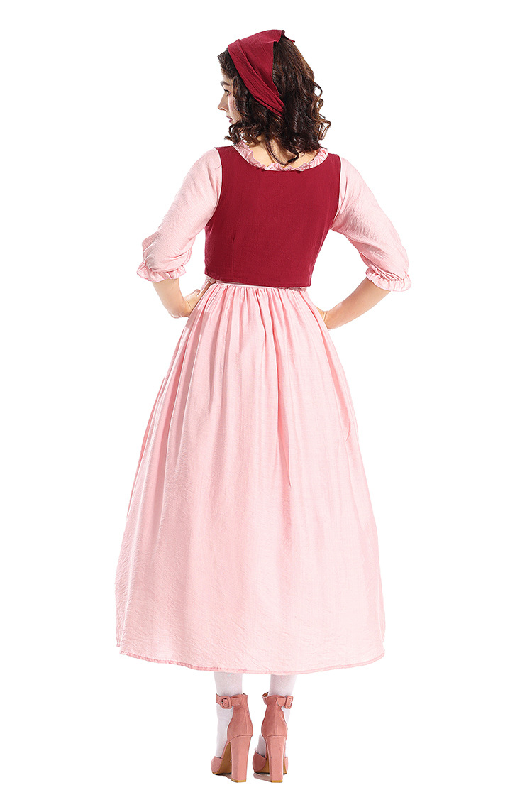 Womens Renaissance Medieval Dress with Corset Fairy Irish Victorian Gothic Dress